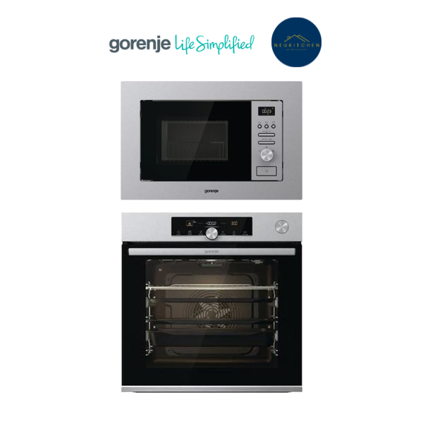 Gorenje เตาอบไฟฟ้า+ไมโครเวฟ BSA6747A04XWI+BM201AG1X