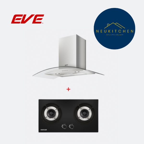ชุดเซตเตาแก๊ส+เครื่องดูดควัน EVE SMART II + HC-ARC-90 PLUS