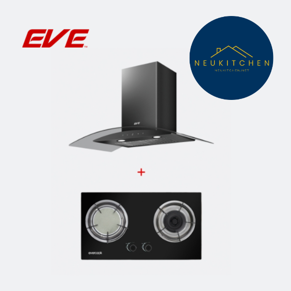 ชุดเซตเตาแก๊ส+เครื่องดูดควัน EVE SMART I + HC-DIESEL-90 PLUS