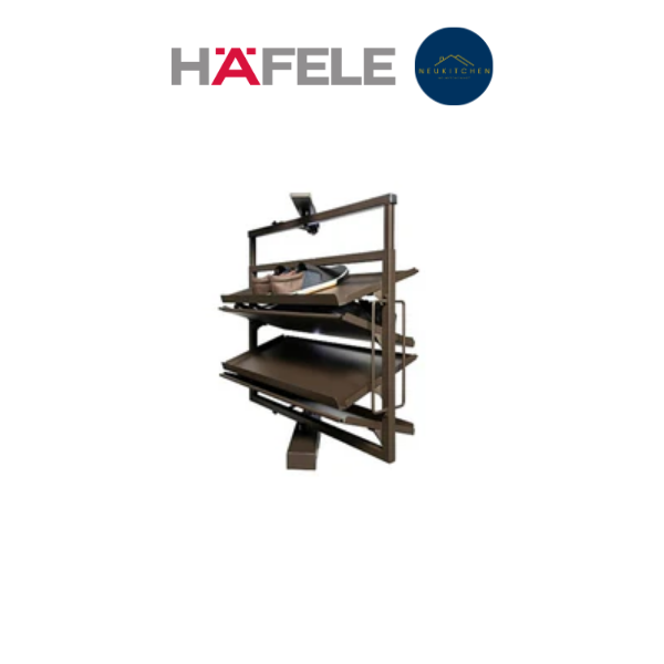 HAFELE D.I.Y. ชั้นวางรองเท้า 4 ชั้น หมุน 180 องศา 498.05.211