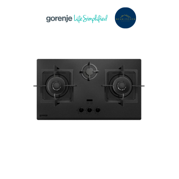 Gorenje เตาแก๊สฝังกระจก GHI3BG-TH
